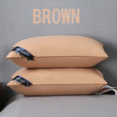 枕头枕芯高枕不塌民宿酒店护颈椎成人枕头芯专用单人宿舍枕头家用